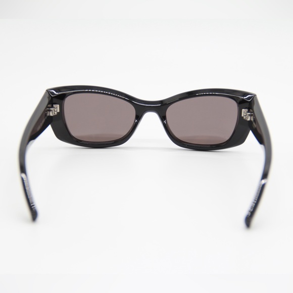 NEW SAINT LAURENT SL593 001 WOMEN BLACK BROWN SUNGLASSES SL 593 - Picture 8 of 11